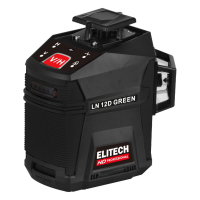 Нивелир лазерный ELITECH HD LN 12D GREEN, арт. 204736