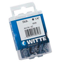 БИТЫ TIN BITFLEX 1/4" PH 2 х25 мм пластик.уп. 15 шт., WITTE 428422200