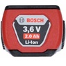 Аккумулятор Li-Ion 3.6В, 2.0 Ач Bosch 1607A350CN