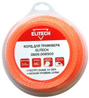 Леска для косы Elitech 0809.006500, арт. 182227