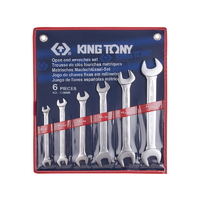 Набор рожковых ключей (6 предметов) KING TONY 1106MR