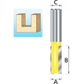 Пазовая фреза Makita 25х20х8х32х2Т D-10160, арт. 161011