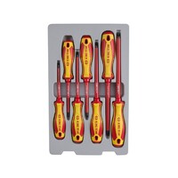 Набор отверток, диэлектрические, 7 предметов KING TONY 30607MR