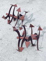 Культиваторы (пара) к мотоблокам Каскад гусиные лапки Супер (Пермь) 2000188308361, арт. 01.015.00061