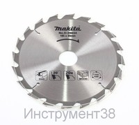 Диск по дереву пильный Makita Standard (185мм*30мм, 16мм, 20мм 16зуб)  D-45901, арт. 175225