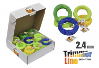 Леска ECO-TRIM MULTICOLOR (2.4 мм х15 м) Rezer (03.007.00137)