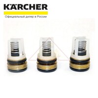 Комплект клапанов (3 шт), для автономных (с двигателями внутреннего сгорания) моек Karcher G 2200, G 2500, G 2600, G 2700, G 2800 X, G 3000 (9.139-376.0)