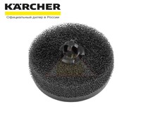 Черный губчатый фильтр с держателем для аппаратов влажной уборки пола Karcher FC 3, FC 5 (4.055-110.0)