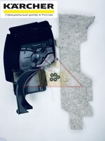 Корпус электродвигателя пылесосов сухой уборки Karcher VC 6100, VC 6200, VC 6300, VC 6 (4.195-148.0)