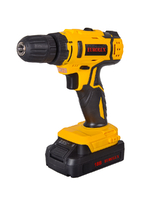 Шуруповерт Eurolux ДА-18/2Li, Li-Ion, 18 В, 2 аккумулятора, кейс