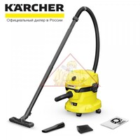 Аккумуляторный хозяйственный пылесос Karcher WD 2-18 V-12/18 без АКБ и ЗУ арт. 1.628-500.0