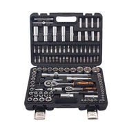 Набор инструментов, 1/2", 1/4", в кейсе 108 предметов Вихрь 73/6/7/15