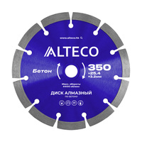 Диск алмазный по бетону ALTECO 350x25.4x3.2 мм 66521