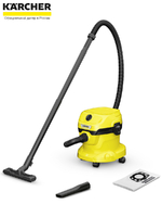 Пылесос для сухой и влажной уборки Karcher WD 2 Plus V-12/4/18, 1.628-018.0