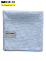 Салфетки из микроволокна Karcher Advanced, синие, 32х32 см, 10 шт., 6.999-396.0