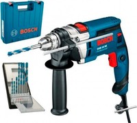 Дрель ударная GSB 16 RE Professional + набор сверл MultiConstruction BOSCH, 0615990L2N