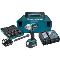 Аккумуляторный гайковерт Makita DTW190JX3 (арт. 192258)