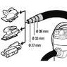 Набор к пылесосам Karcher MV, WD для подключения электроинструмента 