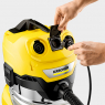 Строительный пылесос Karcher WD 4 P S V-20/5/22 желтый/черный (1.628-290.0)