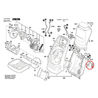 Установочный узел для садового измельчителя веток Bosch (арт. F016L64737)