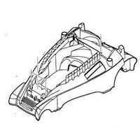 Корпус для газонокосилки Bosch Rotak (арт. F016L66159)