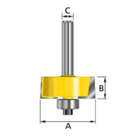 Фреза кромочная фальцевая Makita D-11520