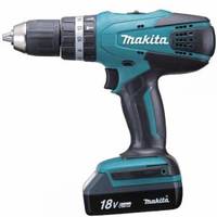 Аккумуляторная ударная дрель-шуруповерт Makita HP457DWE арт.183911