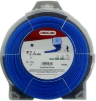 Леска триммерная OREGON SQ TWISTED 2,4 мм/125 м BLUE (арт. 593203)