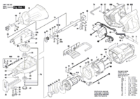 1619PA1479 Плита для сабельной пилы Bosch GSA 1100 E 